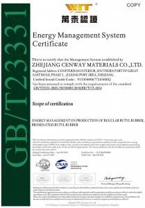 ISO-50001證書